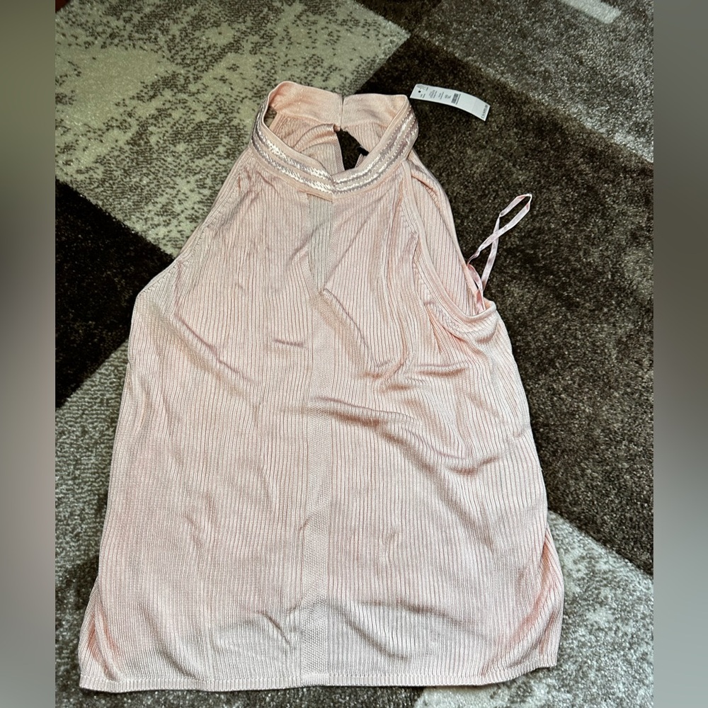 WHBM Halter Top; size XL; NWT